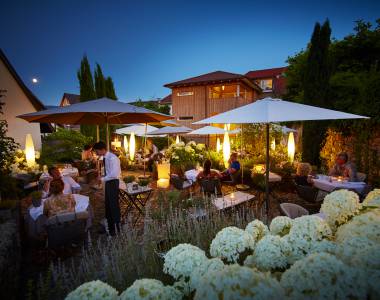 Hotel Die Reichsstadt in Gengenbach by night