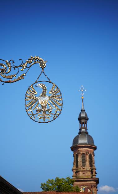 Eisernes Aushängeschild Wappen Gengenbach