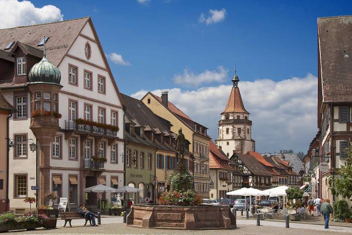 Gengenbacher Altstadt mit Niggelturm